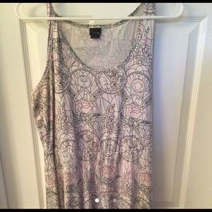 Beauty and the beast Disney skater dress